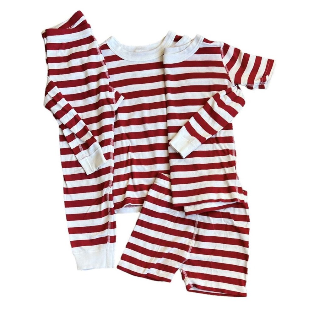 Hanna Andersson Red And White Stripe Bundle